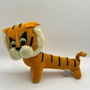 Vintage 1960s Dakin Tybalt Tiger Dream Pets Stuffed Animal Collectible Toy 7”